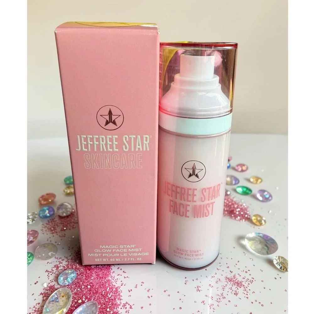 Jeffree Star Skincare - **Bundle!** Glow Mist! Strawberry Clay Mask & Dew Serum!